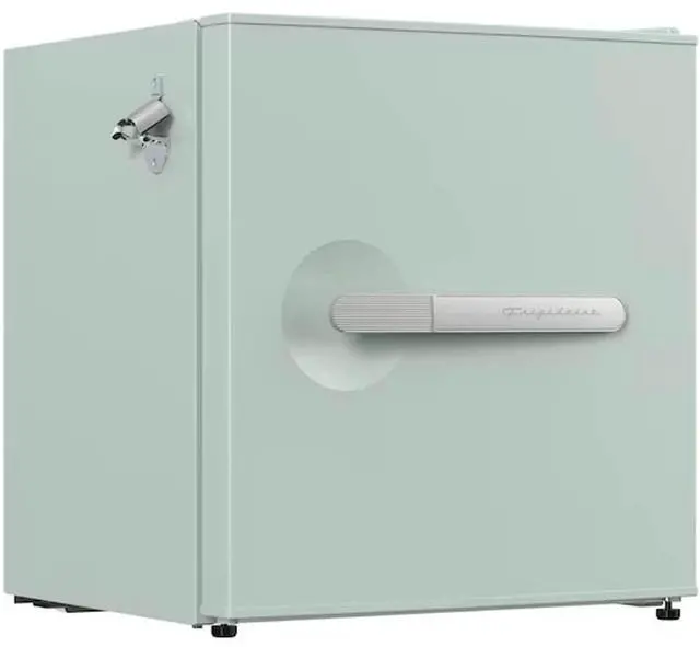 Alt view image 4 of 6 - Frigidaire EFR197SAGE 1.6 Cu. Ft. Sage Retro Compact Refrigerator with Side Bottle Opener