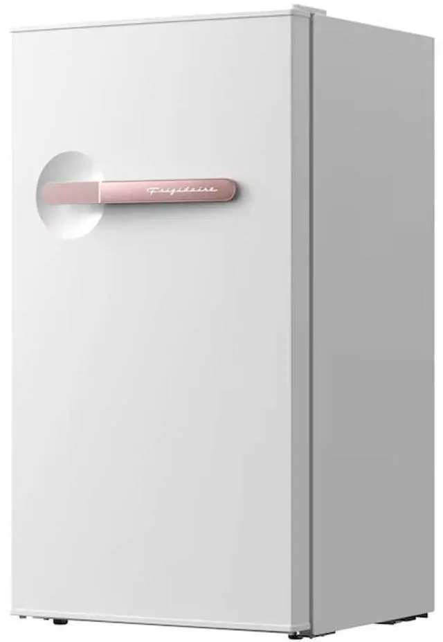 Alt view image 6 of 7 - Frigidaire EFR397RGWHIT 3.2 Cu. Ft. White Retro Compact Refrigerator with Side Bottle Opener