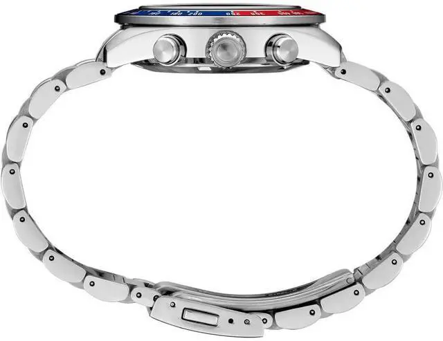 Alt view image 5 of 5 - Seiko SSC913 Prospex Speedtimer Collection Solar Chronograph Watch - Stainless/Blue