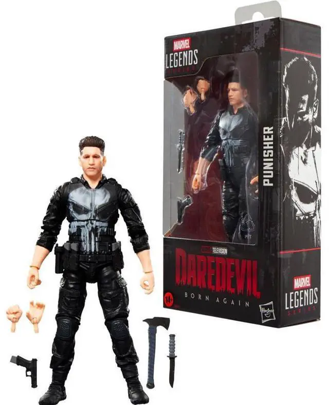 Alt view image 3 of 7 - Marvel Legends Series Daredevil: Born Again 6" Punisher Action Figure