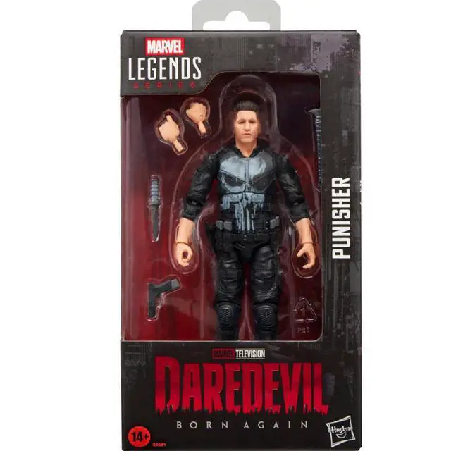 Alt view image 4 of 7 - Marvel Legends Series Daredevil: Born Again 6" Punisher Action Figure