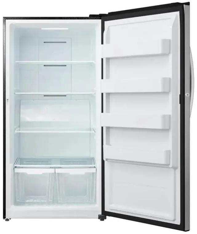Main image of 17 Cu. Ft. Stainless Steel Convertible Upright Freezer