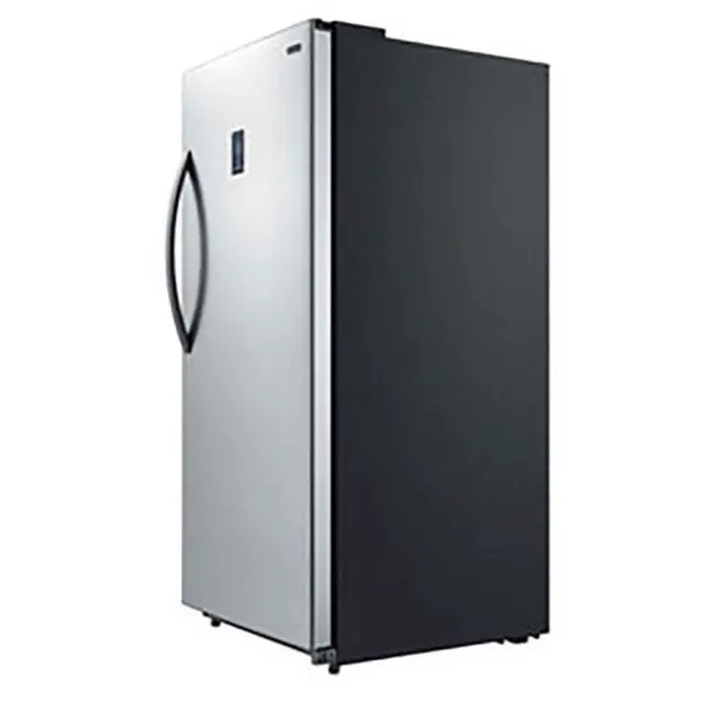 Alt view image 6 of 7 - 17 Cu. Ft. Stainless Steel Convertible Upright Freezer