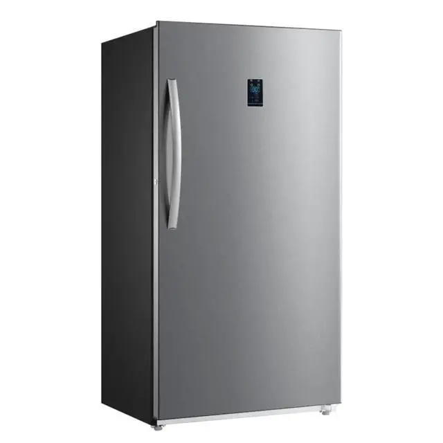 Alt view image 4 of 7 - 17 Cu. Ft. Stainless Steel Convertible Upright Freezer