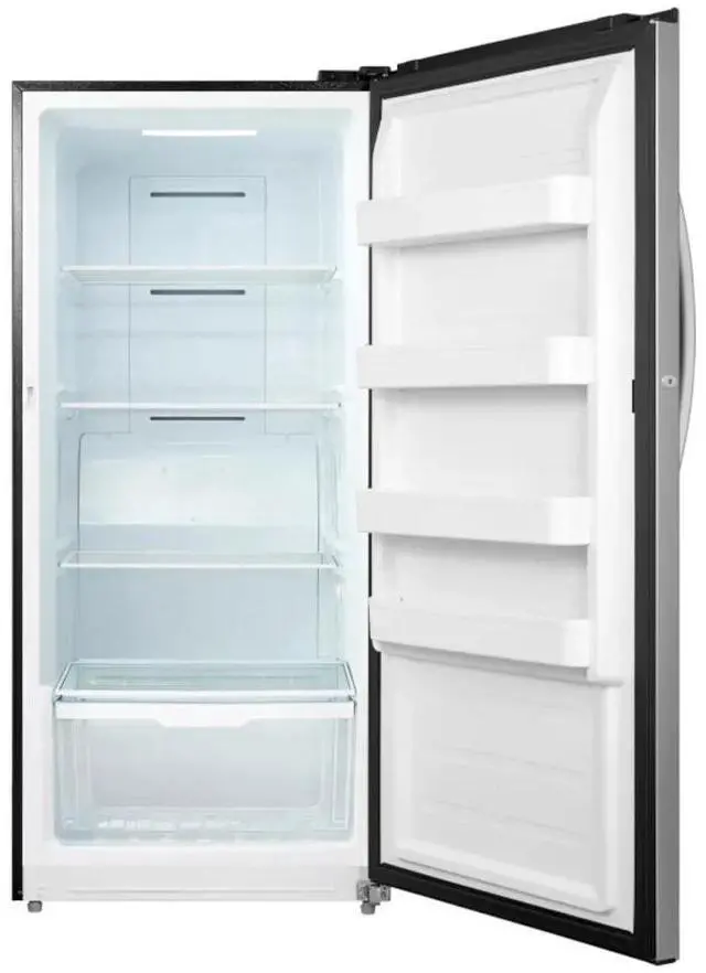 Main image of 13.8 Cu. Ft. Stainless Steel Convertible Upright Freezer