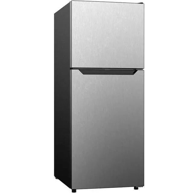 Alt view image 3 of 4 - Greenline GRCHR10FFS 10 Cu. Ft. Stainless Top Mount Refrigerator
