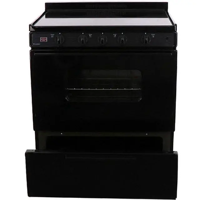 Alt view image 3 of 4 - Premier EDS2X0BP 3.9 Cu. Ft. Black Freestanding Electric Range