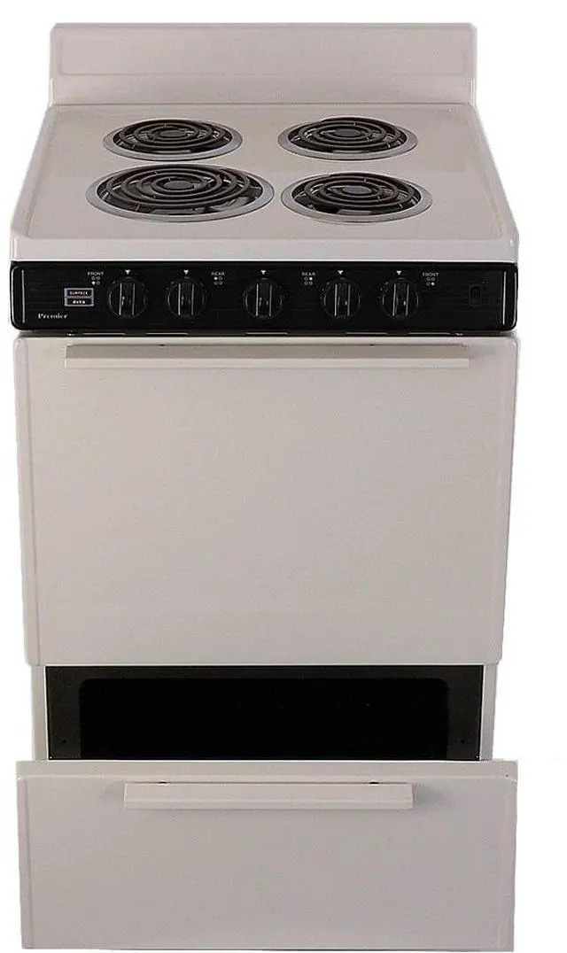 Main image of Premier ECK100TP 2.97 Cu. Ft. Biscuit Freestanding Electric Range