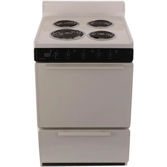 Alt view image 3 of 4 - Premier ECK100TP 2.97 Cu. Ft. Biscuit Freestanding Electric Range