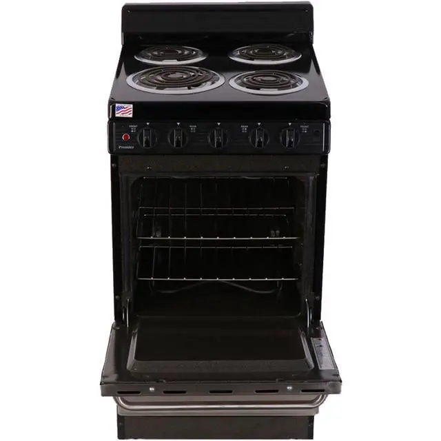 Alt view image 4 of 4 - Premier EAK600BP 2.4 Cu. Ft. Stainless Freestanding Electric Range