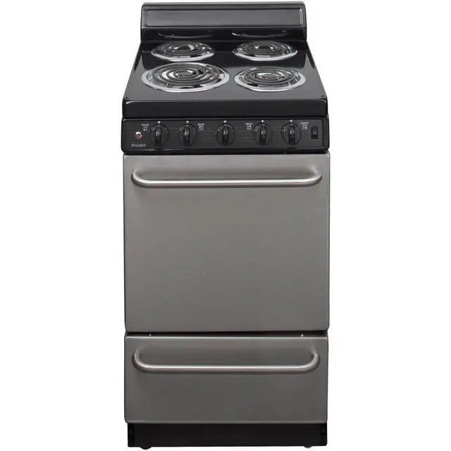 Alt view image 3 of 4 - Premier EAK600BP 2.4 Cu. Ft. Stainless Freestanding Electric Range