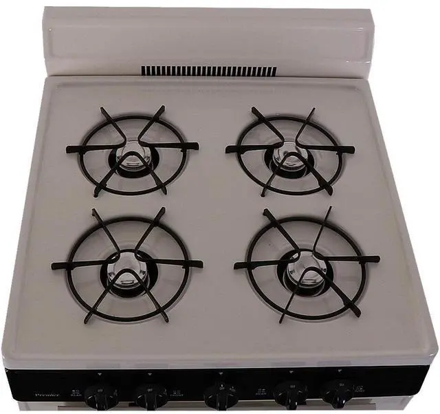 Alt view image 4 of 4 - Premier SCK100TP 2.9 Cu. Ft. Biscuit Freestanding Gas Range