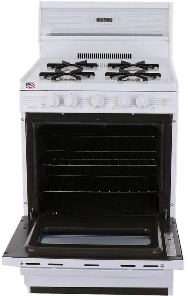 Alt view image 2 of 4 - Premier SCK240OP 2.9 Cu. Ft. White Freestanding Gas Range
