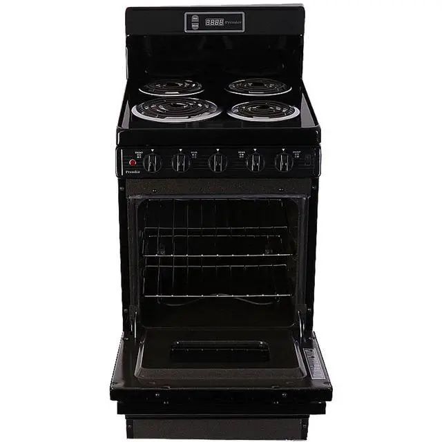 Alt view image 4 of 4 - Premier EAK220BP 2.4 Cu. Ft. Black Freestanding Electric Range