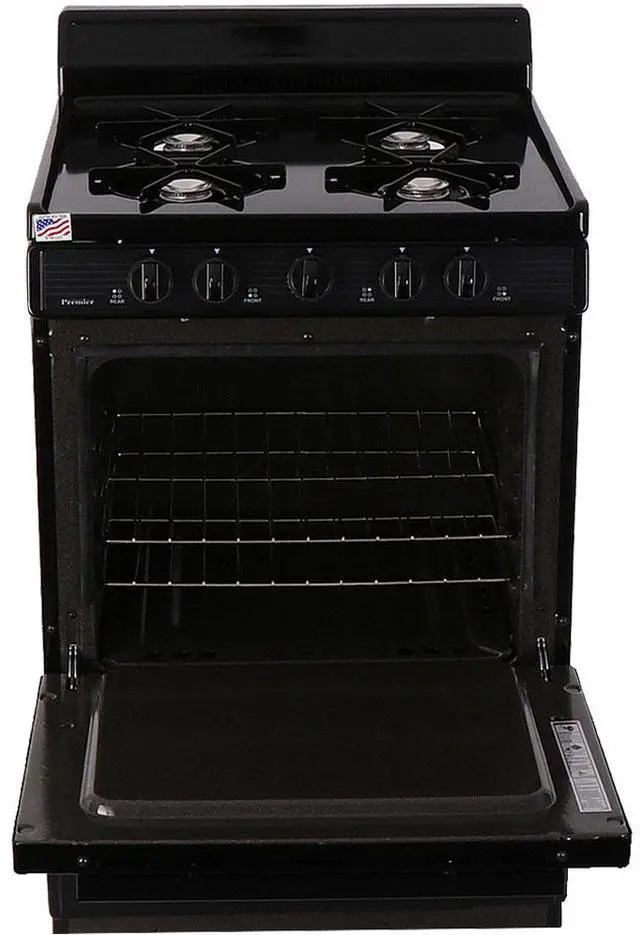 Main image of Premier SCK100BP 2.9 Cu. Ft. Black Freestanding Gas Range