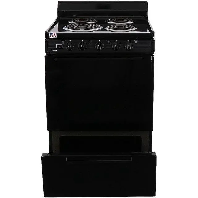 Alt view image 3 of 4 - Premier ECK100BP 2.97 Cu. Ft. Black Freestanding Electric Range