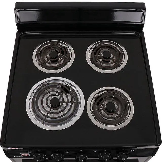 Alt view image 4 of 4 - Premier ECK100BP 2.97 Cu. Ft. Black Freestanding Electric Range