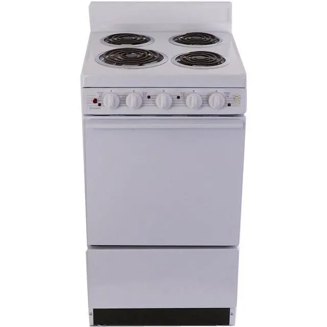 Alt view image 4 of 4 - Premier EAKL0AOP 2.42 Cu. Ft. White Freestanding Electric Range