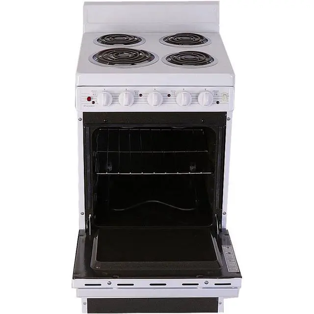 Alt view image 3 of 4 - Premier EAKL0AOP 2.42 Cu. Ft. White Freestanding Electric Range