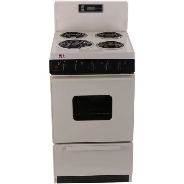 Alt view image 2 of 4 - Premier EAK220TP 2.4 Cu. Ft. Biscuit Freestanding Electric Range