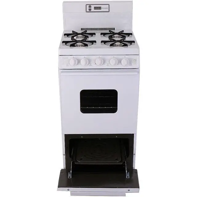 Alt view image 4 of 4 - Premier SAK220OP 2.4 Cu. Ft. White Freestanding Gas Range