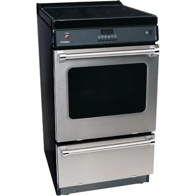 Alt view image 4 of 4 - Premier EAN7X0BPX1 2.4 Cu. Ft. Black Freestanding Electric Induction Range
