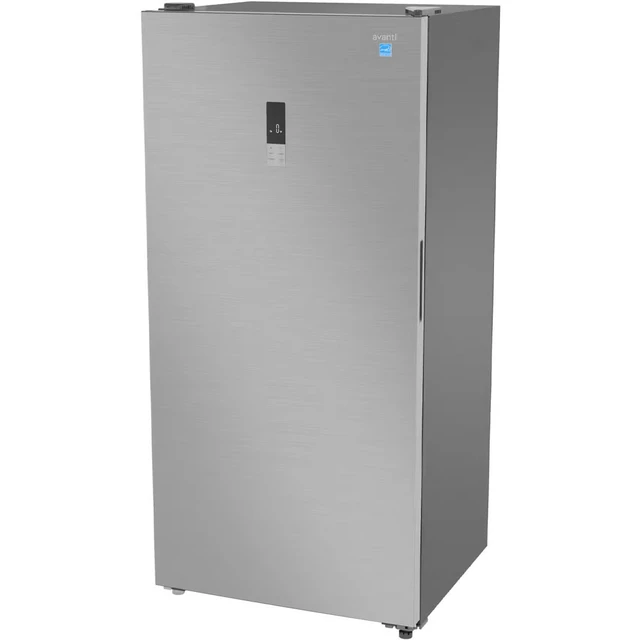 Alt view image 6 of 7 - Avanti AV170VFLJM0S 17 Cu. Ft. Stainless Convertible Upright Garage Ready Refrigerator / Freezer