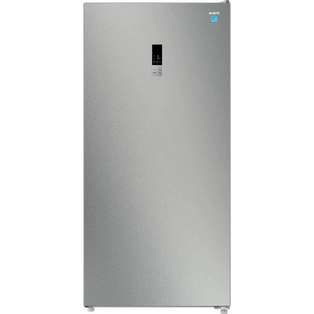 Alt view image 7 of 7 - Avanti AV170VFLJM0S 17 Cu. Ft. Stainless Convertible Upright Garage Ready Refrigerator / Freezer