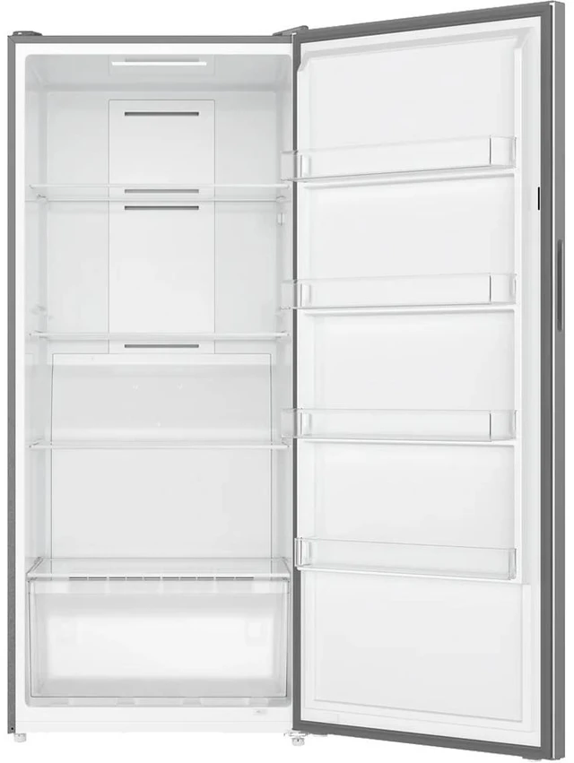 Main image of Avanti AV210VFLJM0S 21 Cu. Ft. Stainless Convertible Upright Counter-Depth Garage Ready Refrigerator / Freezer