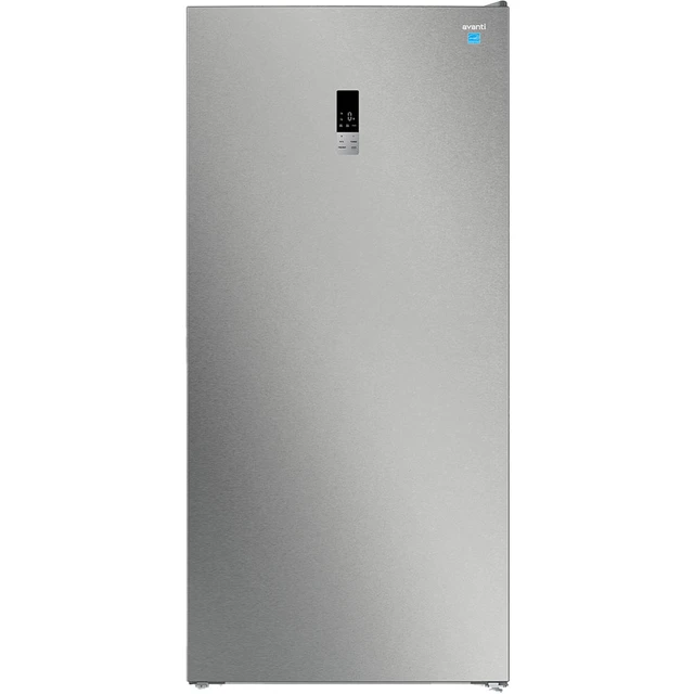 Alt view image 5 of 7 - Avanti AV210VFLJM0S 21 Cu. Ft. Stainless Convertible Upright Counter-Depth Garage Ready Refrigerator / Freezer