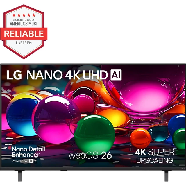 Alt view image 4 of 5 - LG 50NU700BP 50 inch Class NU700 Series 4K Nano UHD AI Smart webOS TV