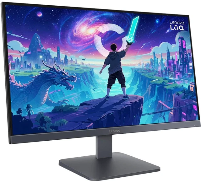 Alt view image 2 of 7 - Lenovo 68F3GACBUS 27 inch LED QHD 180Hz 0.5ms Anti-Glare Gaming Monitor with AMD FreeSync