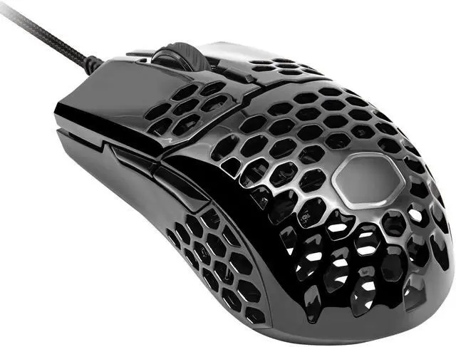 Main image of Cooler Master MM710 Pro-Grade Gaming Mouse (Glossy Black) - 53g Lightweight, Honeycomb Shell, Ultralight Ultraweave Cable, Pixart 3389 16000 DPI Optical Sensor