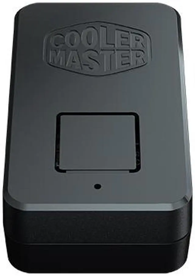 Alt view image 5 of 7 - Cooler Master Mini Addressable RGB LED Controller - For 5V ARGB (3-pin) Fans Only, One Button Control with 6 Mode Options, Built-in 1-to-4 Splitter Cable & Magnetic Base Design