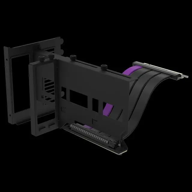 Alt view image 5 of 7 - Cooler Master Accessory: Universal Vertical Graphics Card Holder Kit V2 (PCIe 4.0) - For Full Tower / Standard ATX Chassis with at least 7 available PCI slots