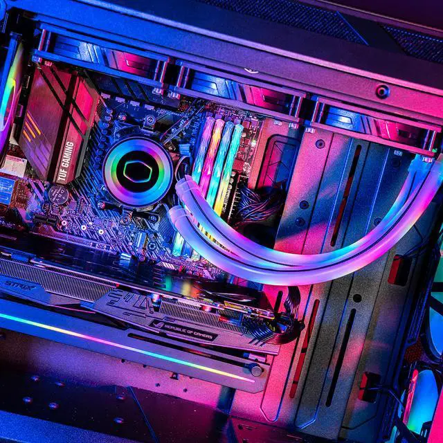 Alt view image 7 of 7 - Cooler Master LED Tube Sleeve A1, 30 Addressable RGB LEDs Soft Rubber easy molding Versatile Sizing 10mm Diameter for Liquid Cooling Tubing