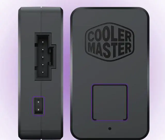 Alt view image 6 of 7 - Cooler Master MasterLiquid Lite 240 ARGB CPU Liquid Cooler - w/ Addressable RGB LED MasterFan, Wired ARGB Controller, 240mm Radiator, Dual Chamber Pump