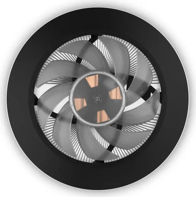 Alt view image 7 of 7 - Cooler Master MA G100L Low Profile CPU Air Cooler - 92mm White LED Ring Fan