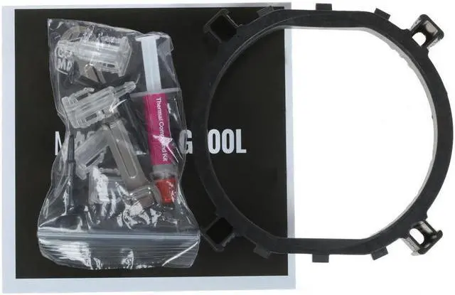 Alt view image 4 of 7 - Cooler Master MA G100L Low Profile CPU Air Cooler - 92mm White LED Ring Fan