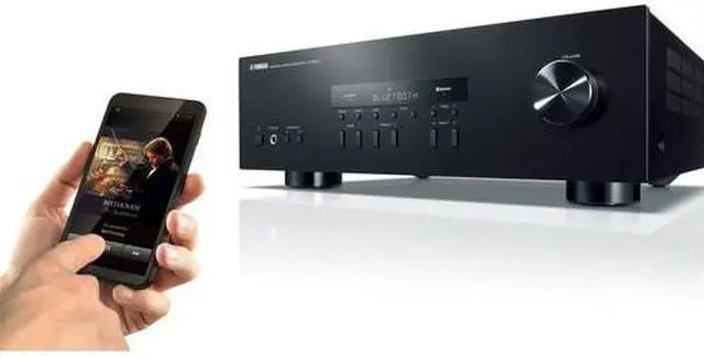 Alt view image 2 of 3 - YAMAHA R-S202BL Natural Sound 2-Ch. HiFi Stereo Receiver with Bluetooth - Black