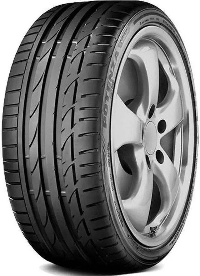 Alt view image 2 of 11 - 1 Bridgestone POTENZA S001 RFT 275/40R19 101Y Performance Summer Run Flat Tires