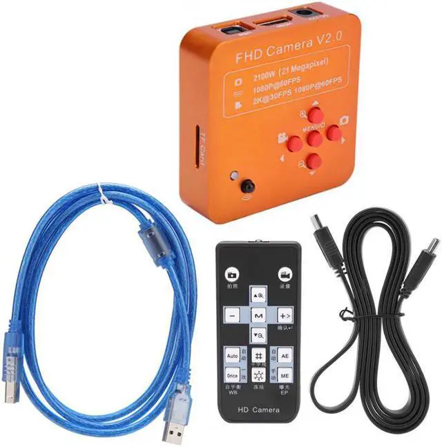 Alt view image 4 of 6 - 21MP USB C-mount High Resolution Industry Microscope Camera Kit 2K 1080P HD Video Camera