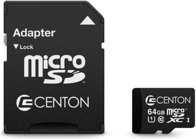 Alt view image 2 of 6 - Centon 64 GB microSD Extended Capacity (microSDXC)