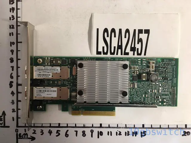 Alt view image 3 of 5 - IBM Broadcom NetXtreme Dual Port 10GbE SFP+ Adapter for IBM System x