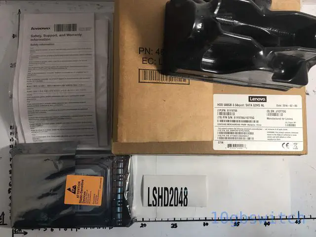 Alt view image 3 of 6 - Lenovo 3.5 Inch Internal Hard Drive 81Y9786 3.5 Inch Internal Hard Drive