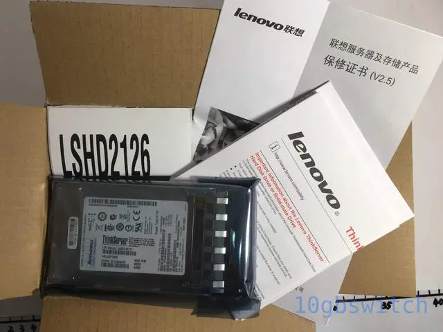 Alt view image 5 of 6 - Lenovo ThinkServer 400 GB 2.5" Internal Solid State Drive