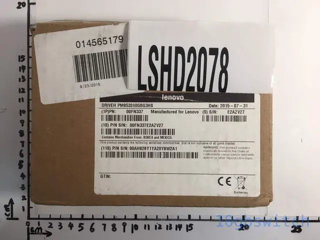 Main image of Lenovo HC1 240 GB 2.5" Internal Solid State Drive