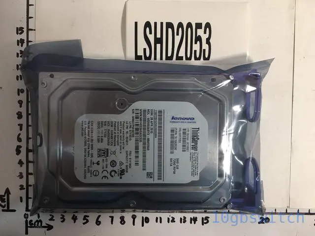 Alt view image 10 of 12 - Lenovo ThinkServer 0C19501 500GB 7200 RPM SATA 6.0Gb/s 3.5" Enterprise Hard Drive