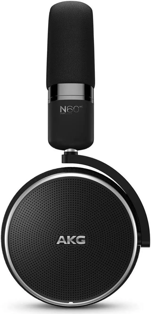 Alt view image 18 of 20 - AKG N60NC On-Ear Noise-Cancelling Bluetooth Headphones with Built-In Remote and Mic (Black)