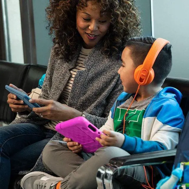 Alt view image 16 of 20 - Amazon - Fire 7 Kids Edition 2019 release - 7" - Tablet - 16GB - Purple